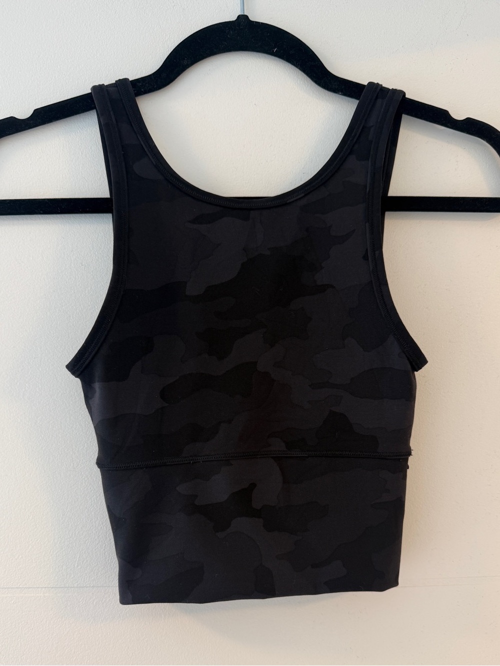 Lululemon Power Pivot Tank Everlux Heritage 365 Camo Deep Coal Multi Size 4